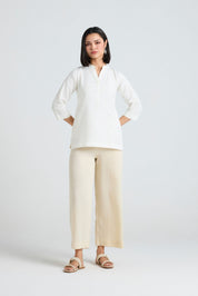 Eshani Linen Short Kurta