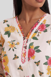 Hoorain Embroidered Co-Ord Set