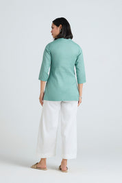 Komal Linen Short Kurta