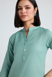 Komal Linen Short Kurta