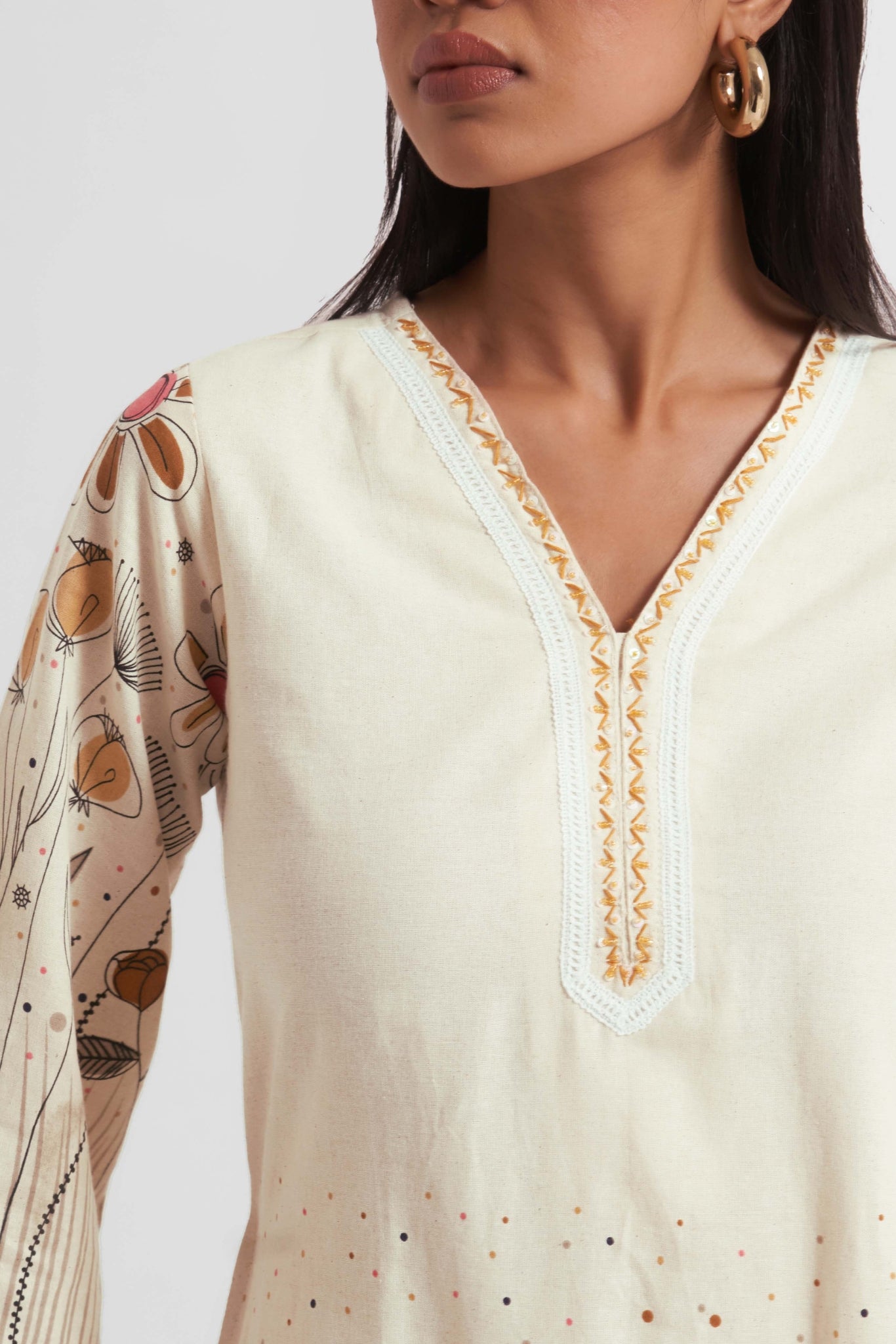 Nouriya Embroidered Co-Ord Set