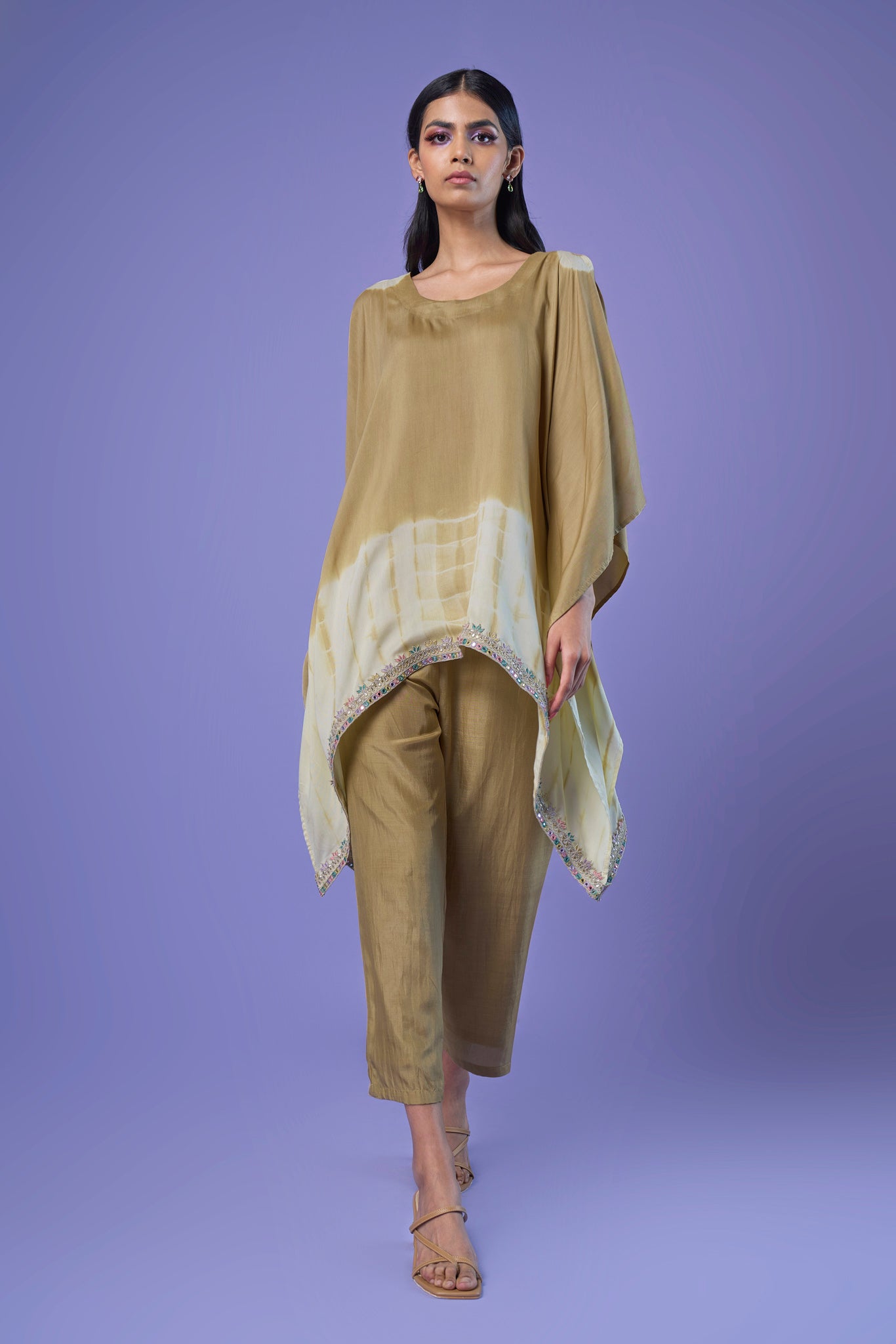 Siyahi Kaftan Set