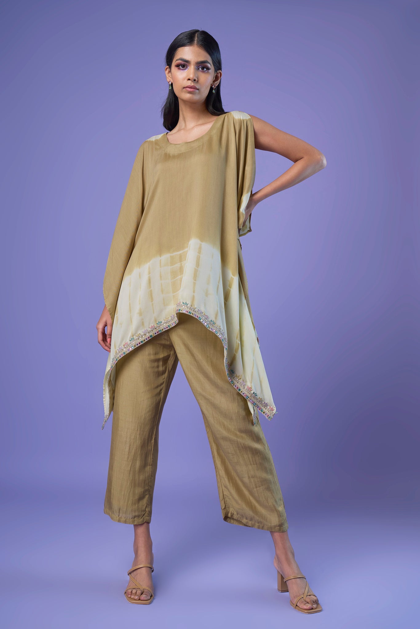 Siyahi Kaftan Set