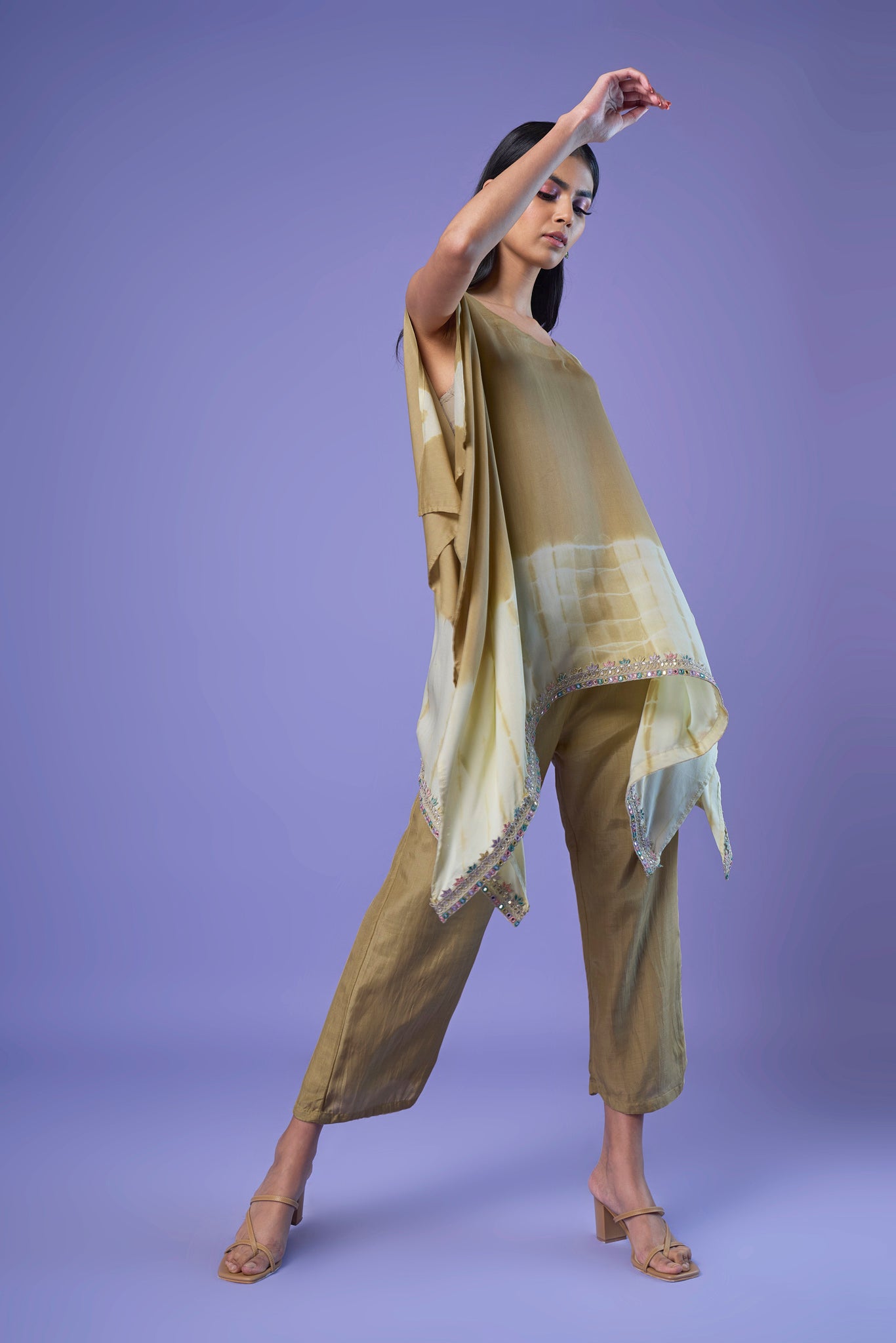 Siyahi Kaftan Set
