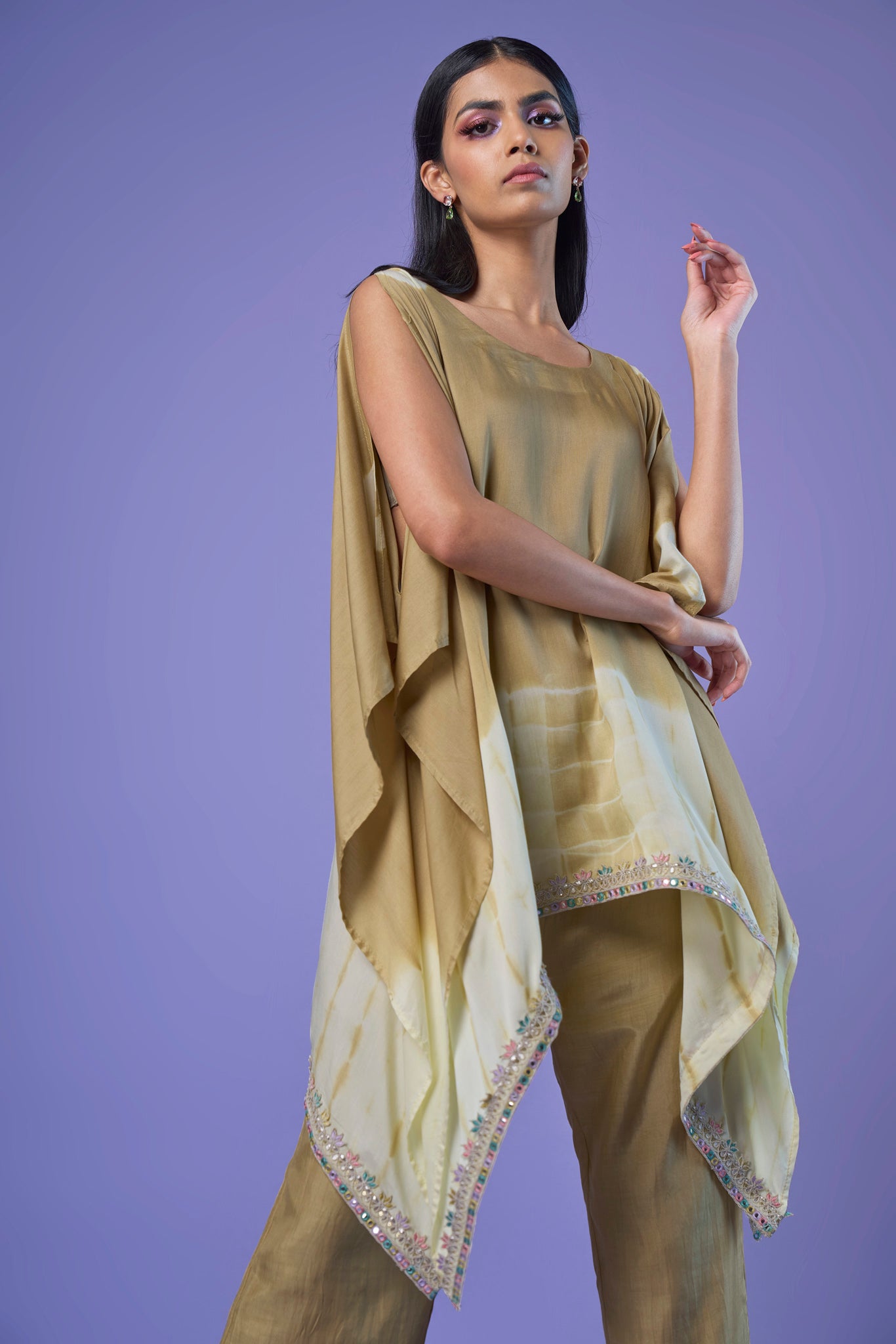 Siyahi Kaftan Set