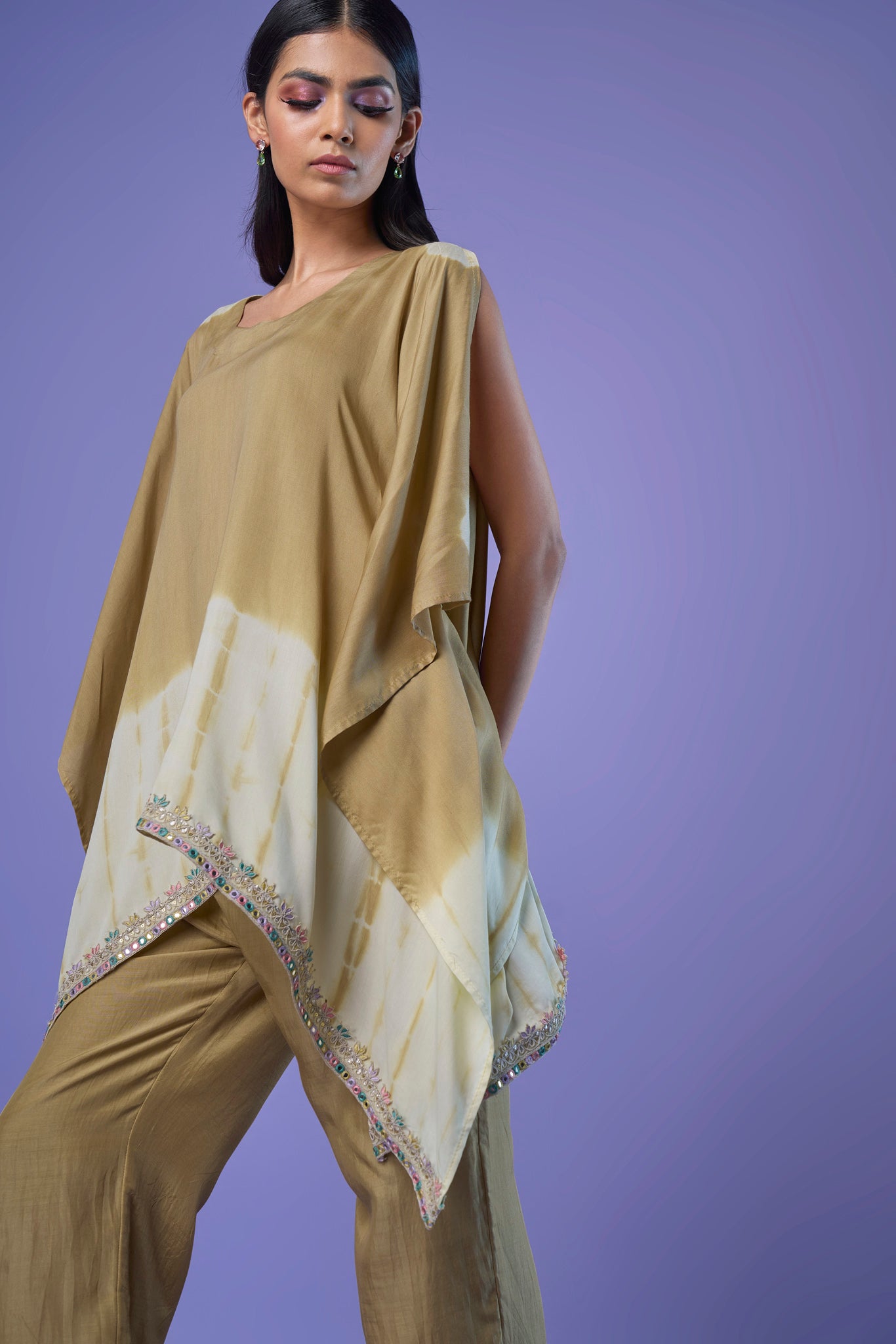 Siyahi Kaftan Set
