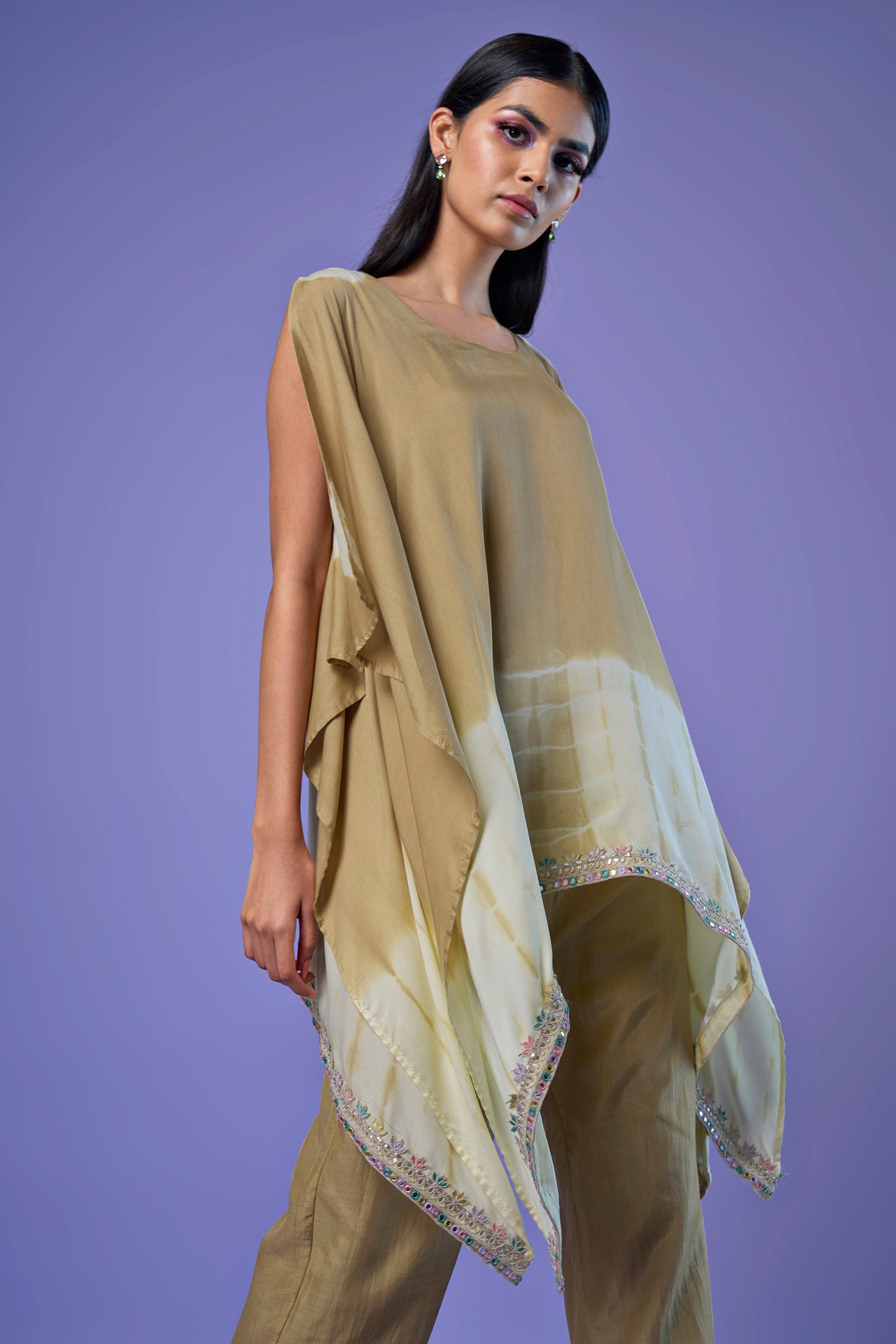 Siyahi Kaftan Set