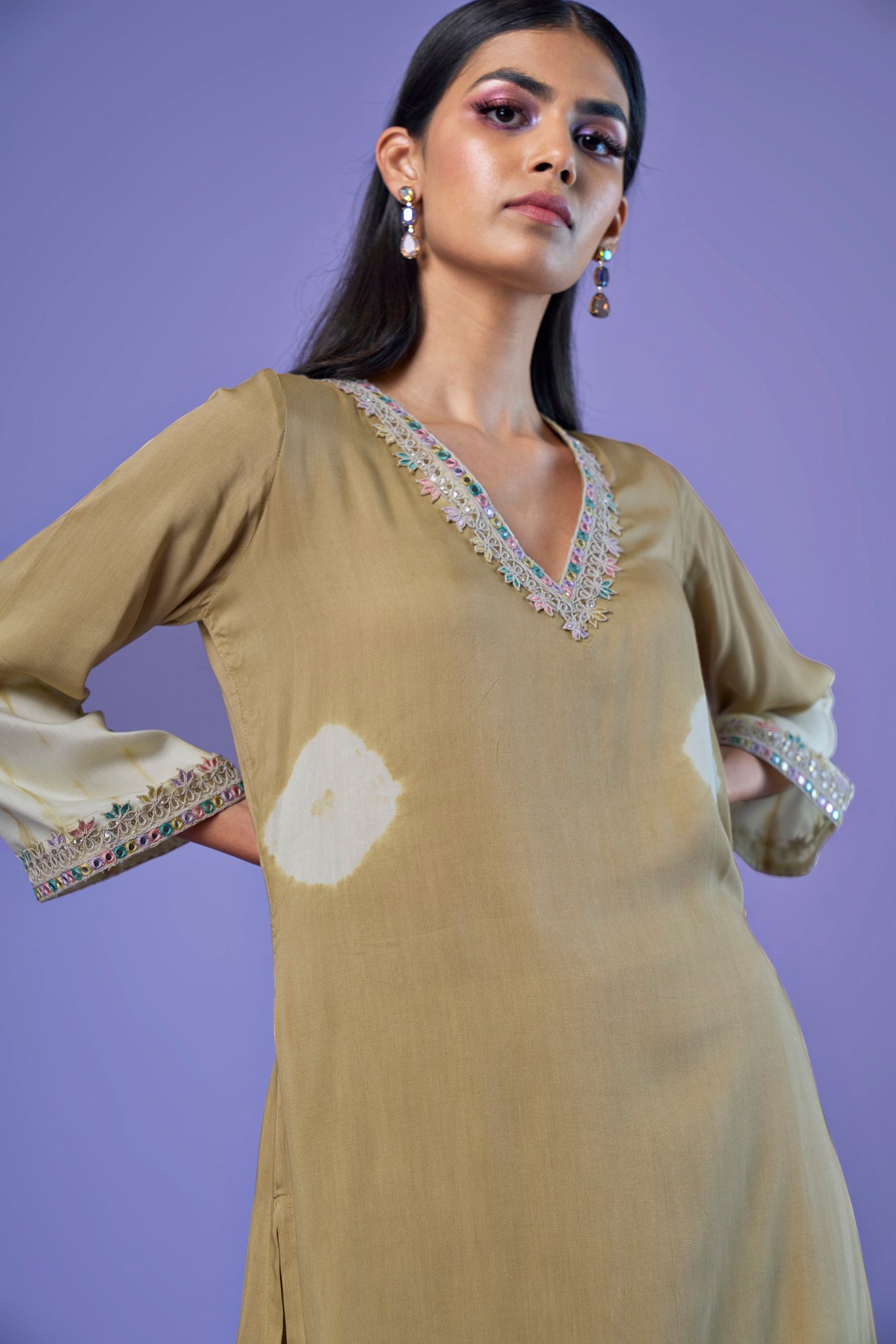 Parcham Kurta Set