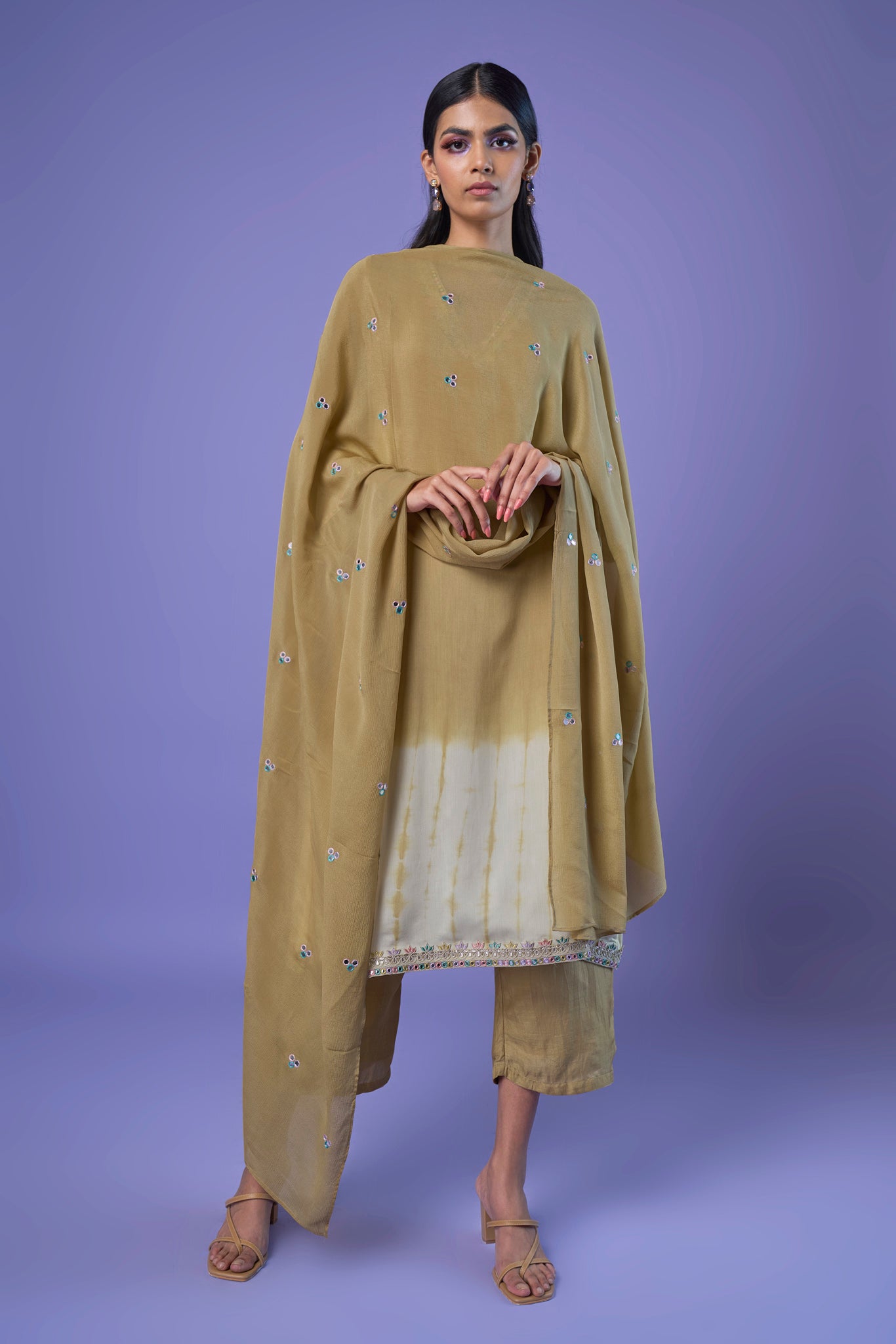 Parcham Kurta Set