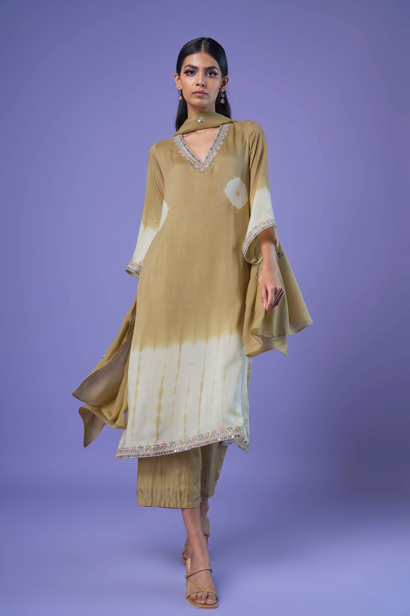 Parcham Kurta Set