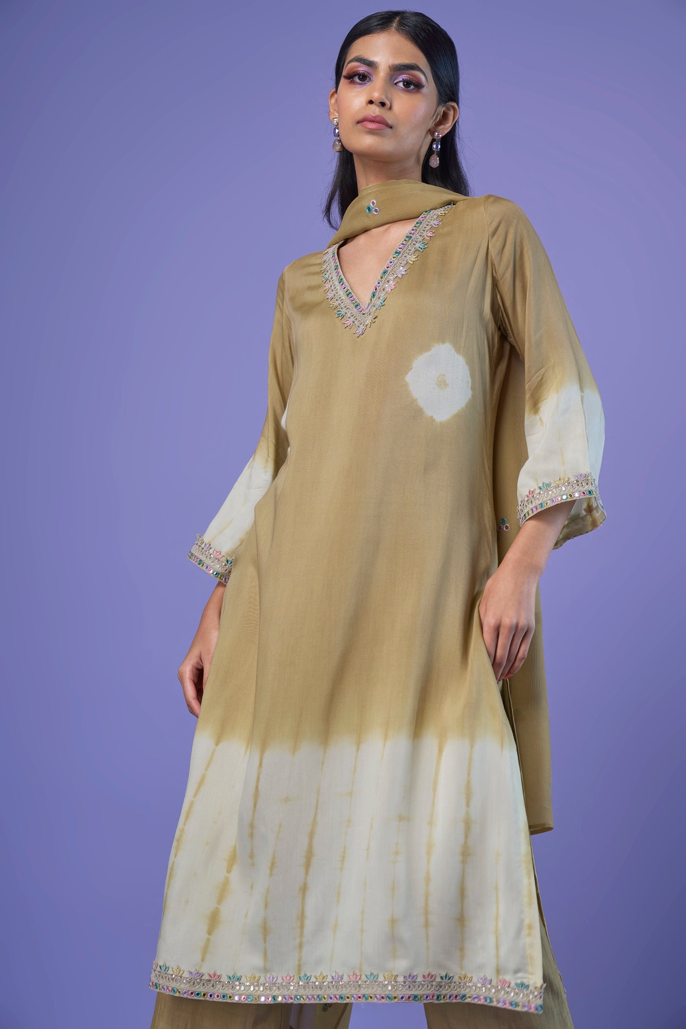 Parcham Kurta Set