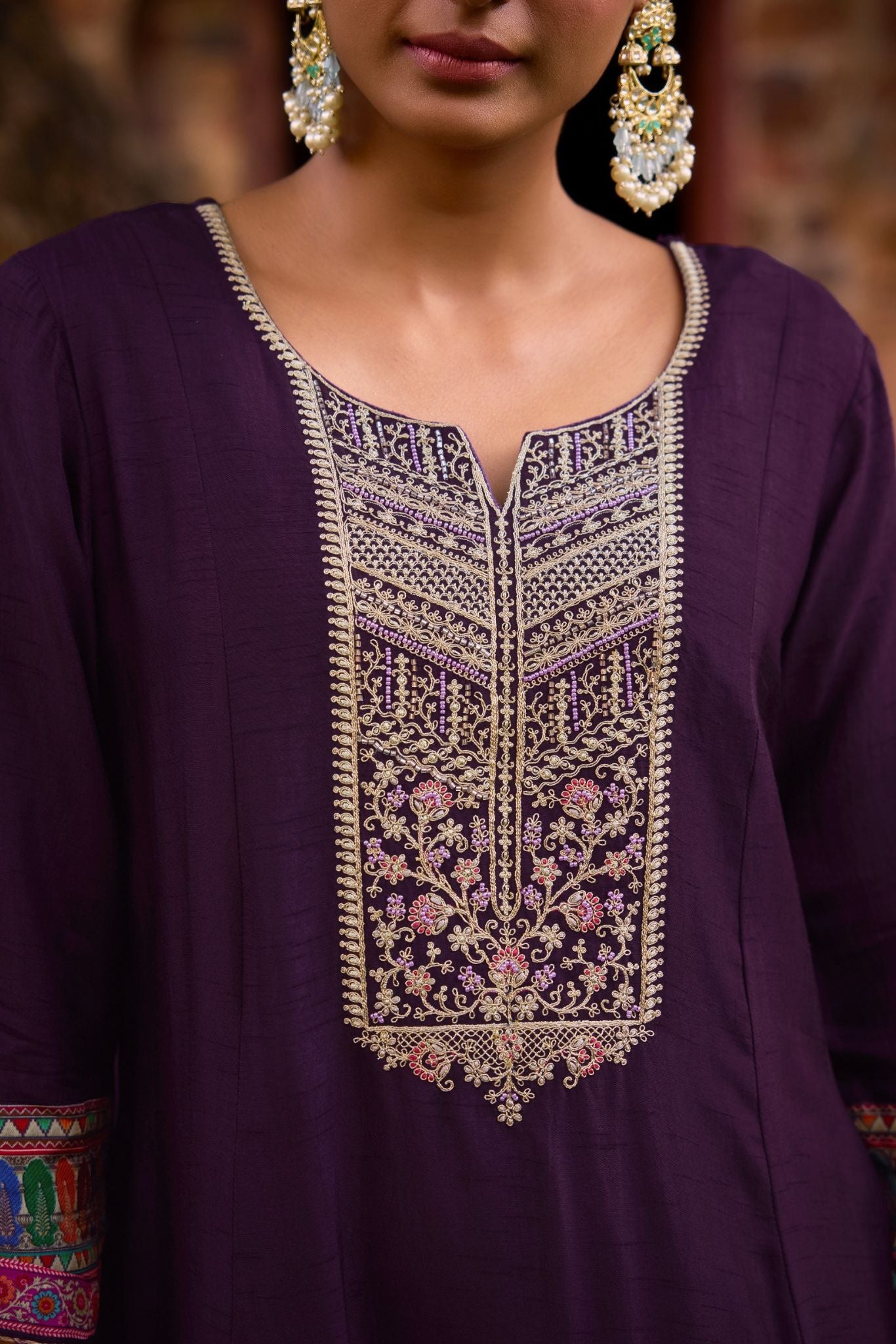 Husna Embroidered Kurta Set