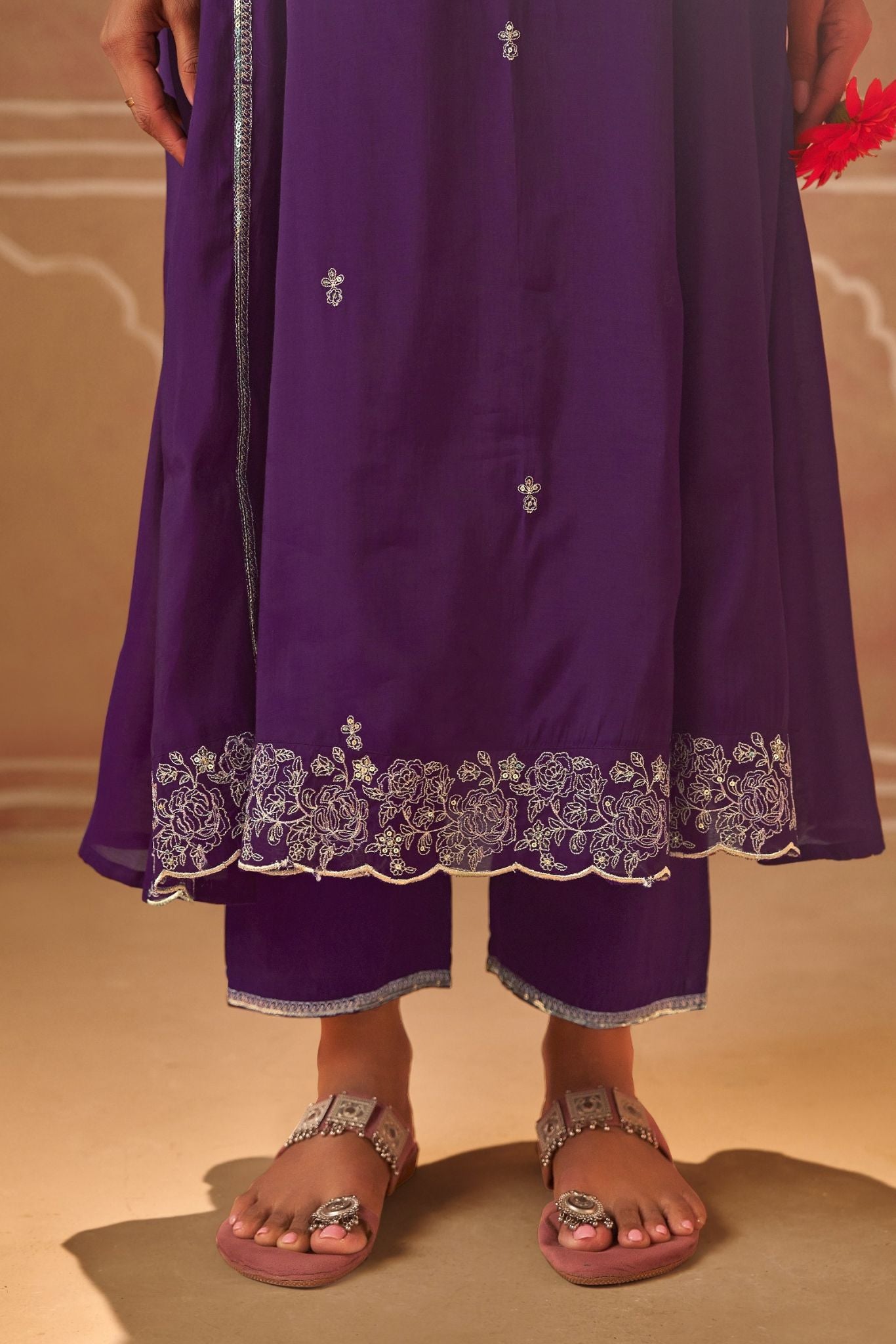 Afsana Embroidered Kurta Set