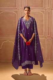 Afsana Embroidered Kurta Set