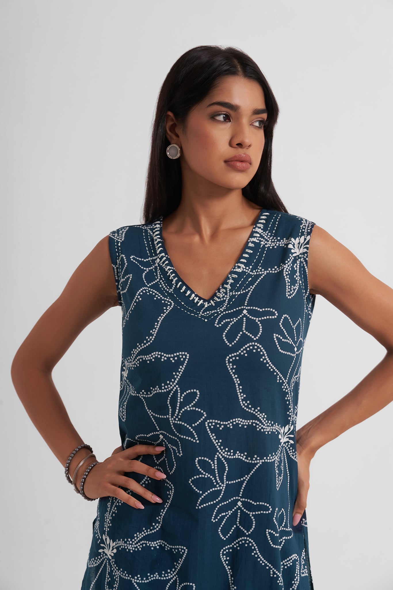 Saira Embroidered Co-Ord Set