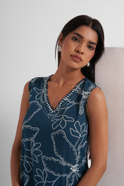 Saira Embroidered Co-Ord Set