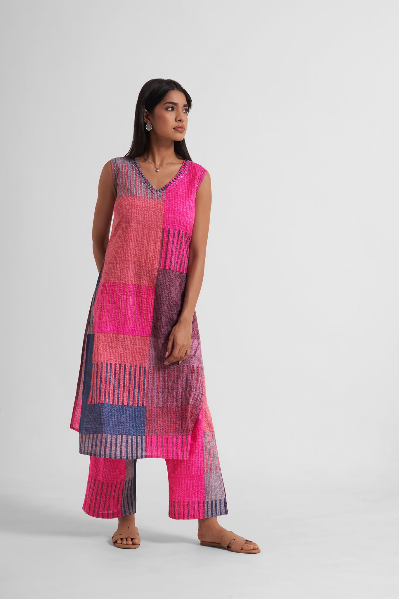 Rihana Embroidered Co-Ord Set