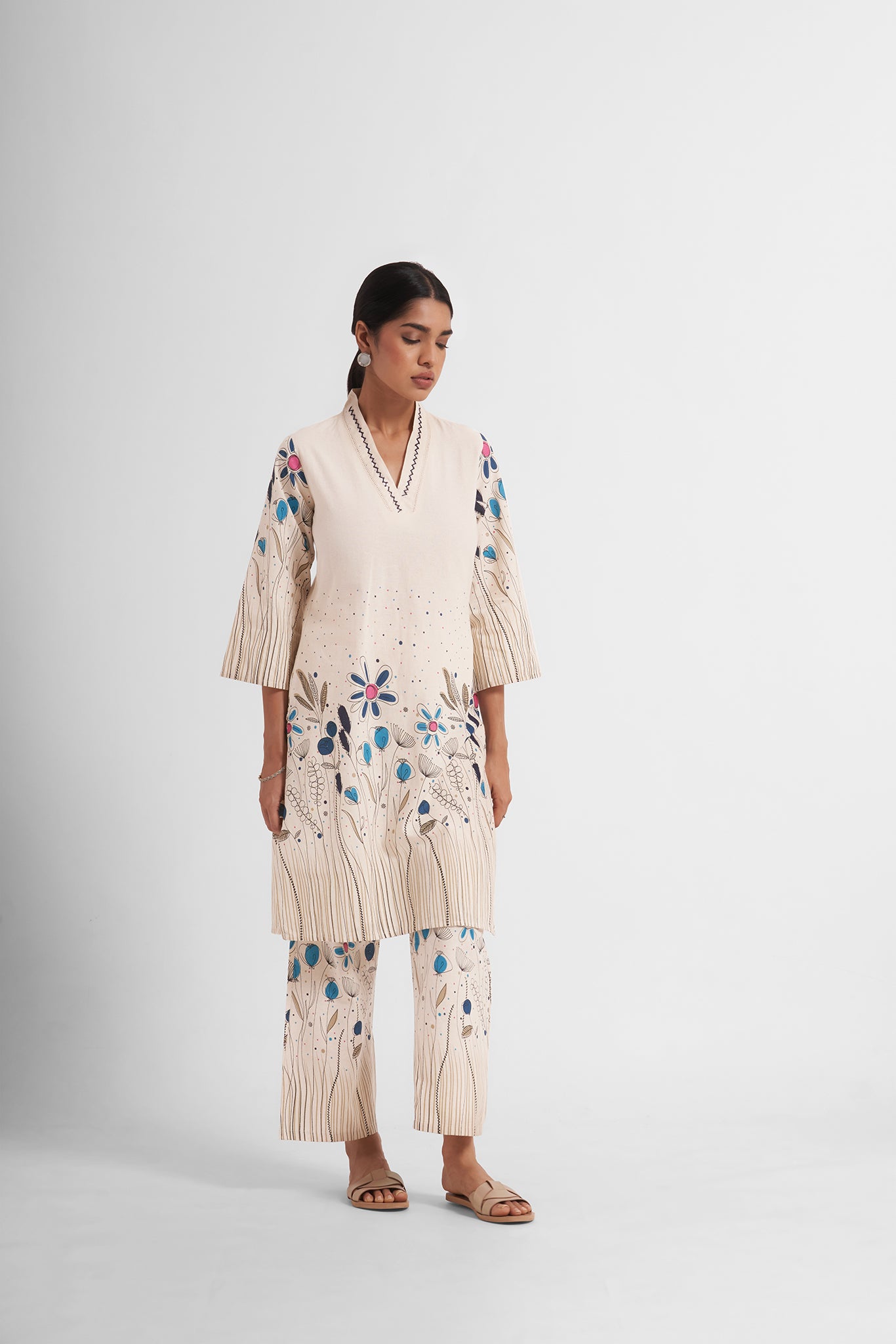 Laiba Embroidered Co-Ord Set