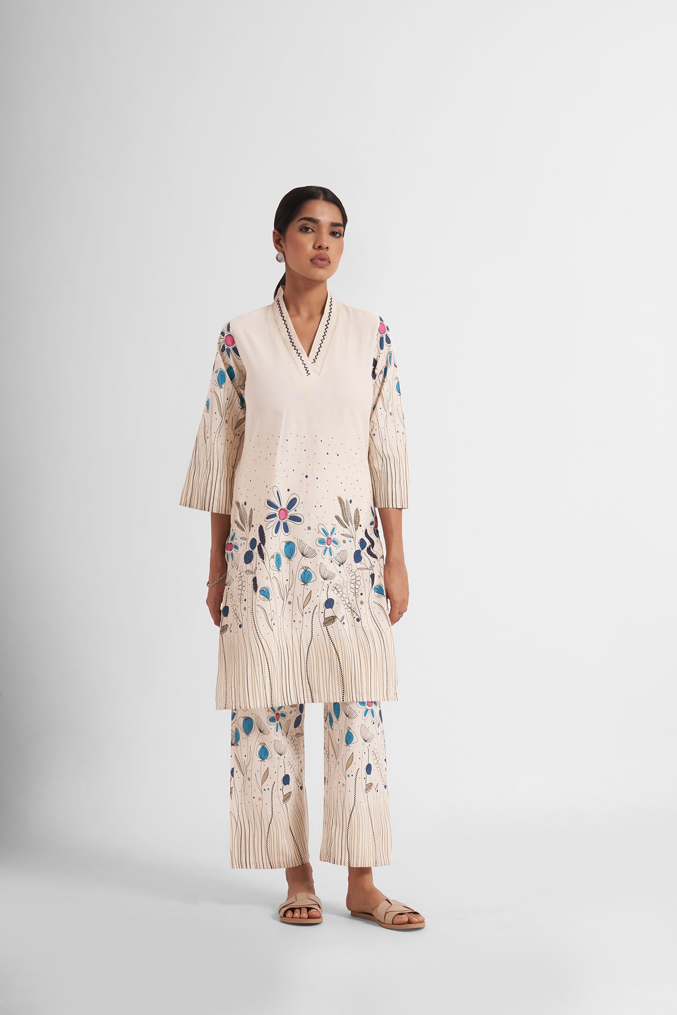 Laiba Embroidered Co-Ord Set