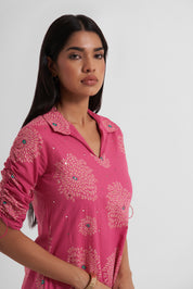 Mihana Embroidered Co-Ord Set