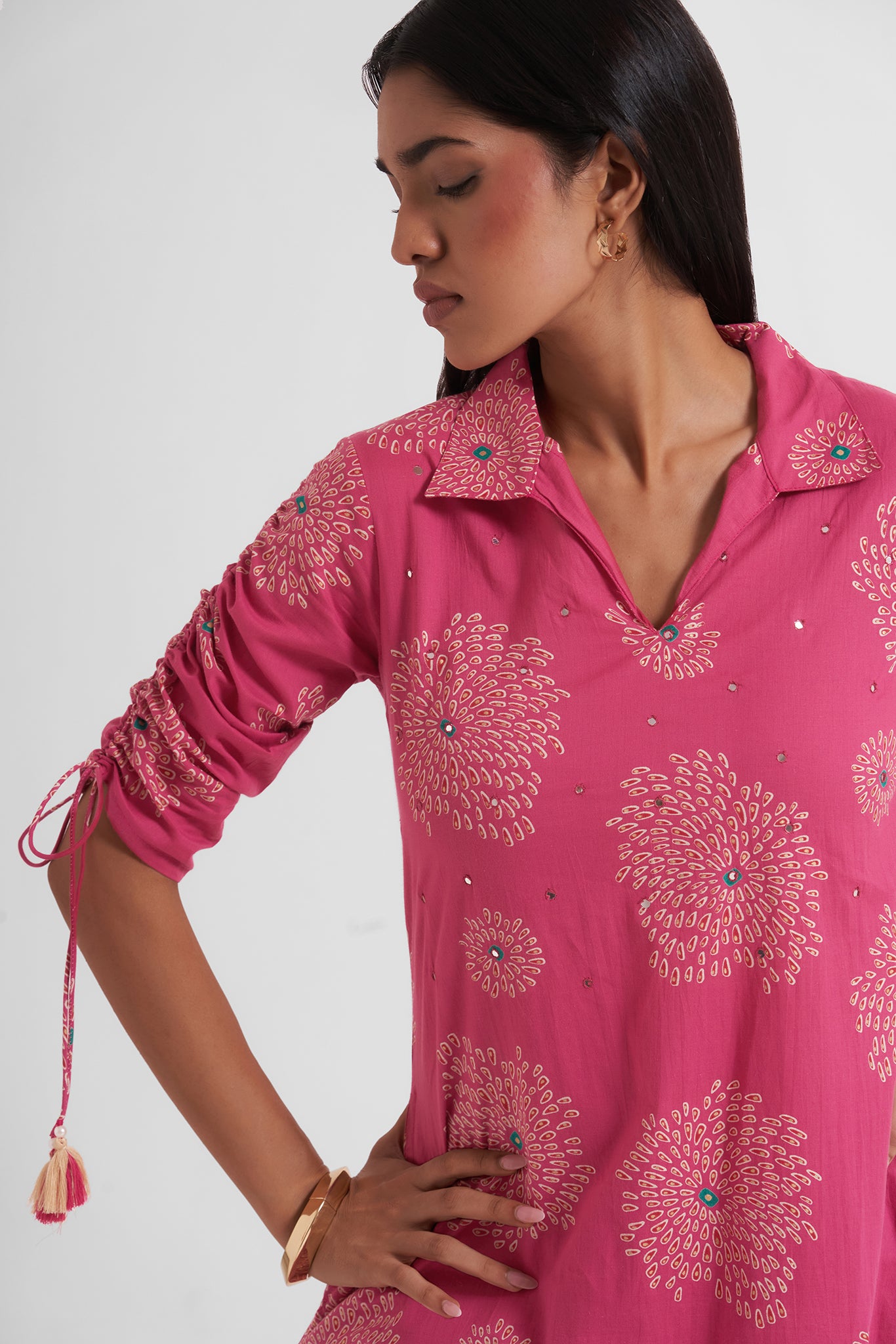 Mihana Embroidered Co-Ord Set