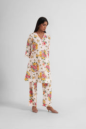 Hoorain Embroidered Co-Ord Set