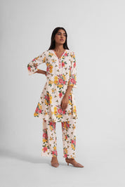 Hoorain Embroidered Co-Ord Set