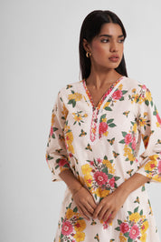 Hoorain Embroidered Co-Ord Set