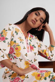 Hoorain Embroidered Co-Ord Set