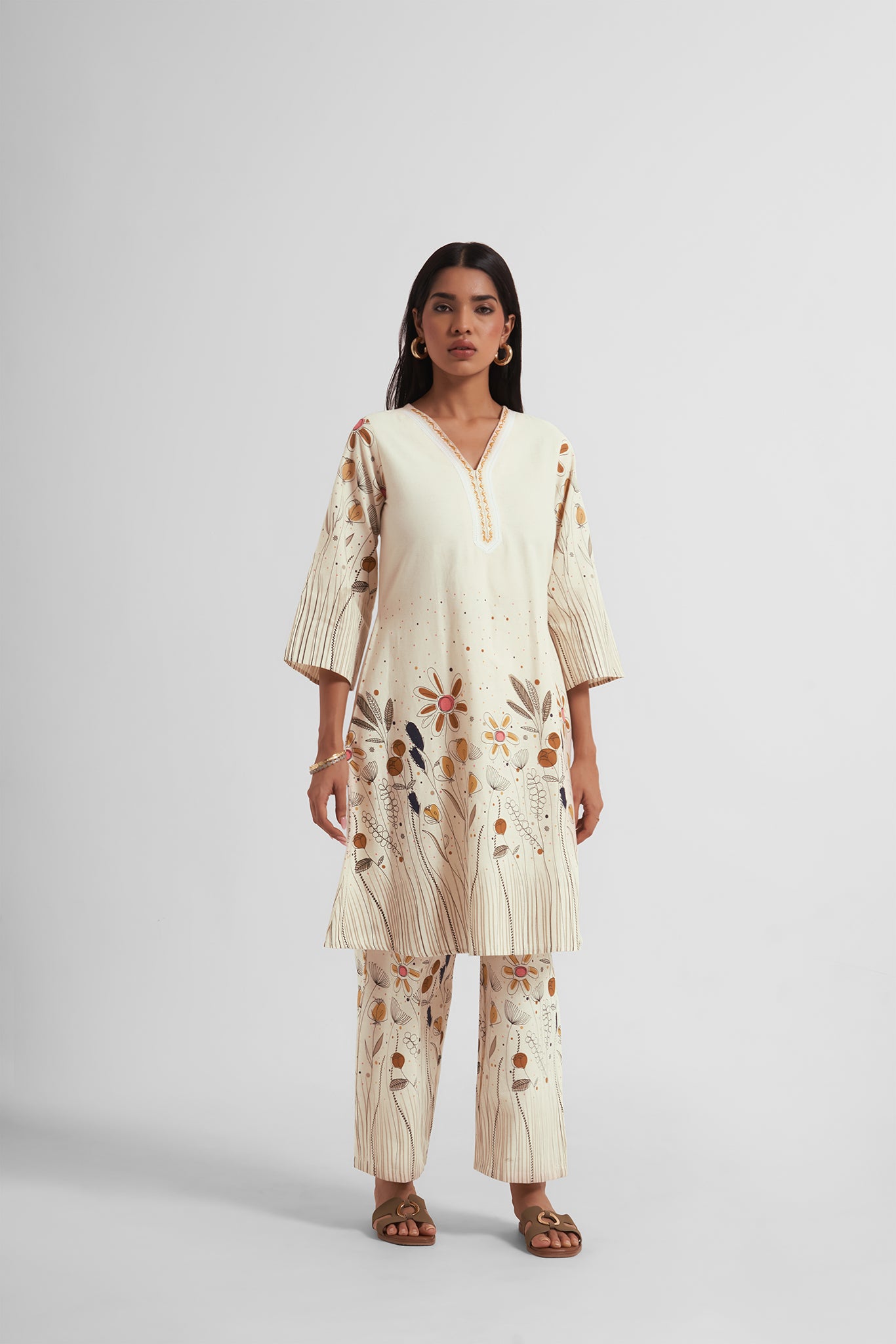 Nouriya Embroidered Co-Ord Set