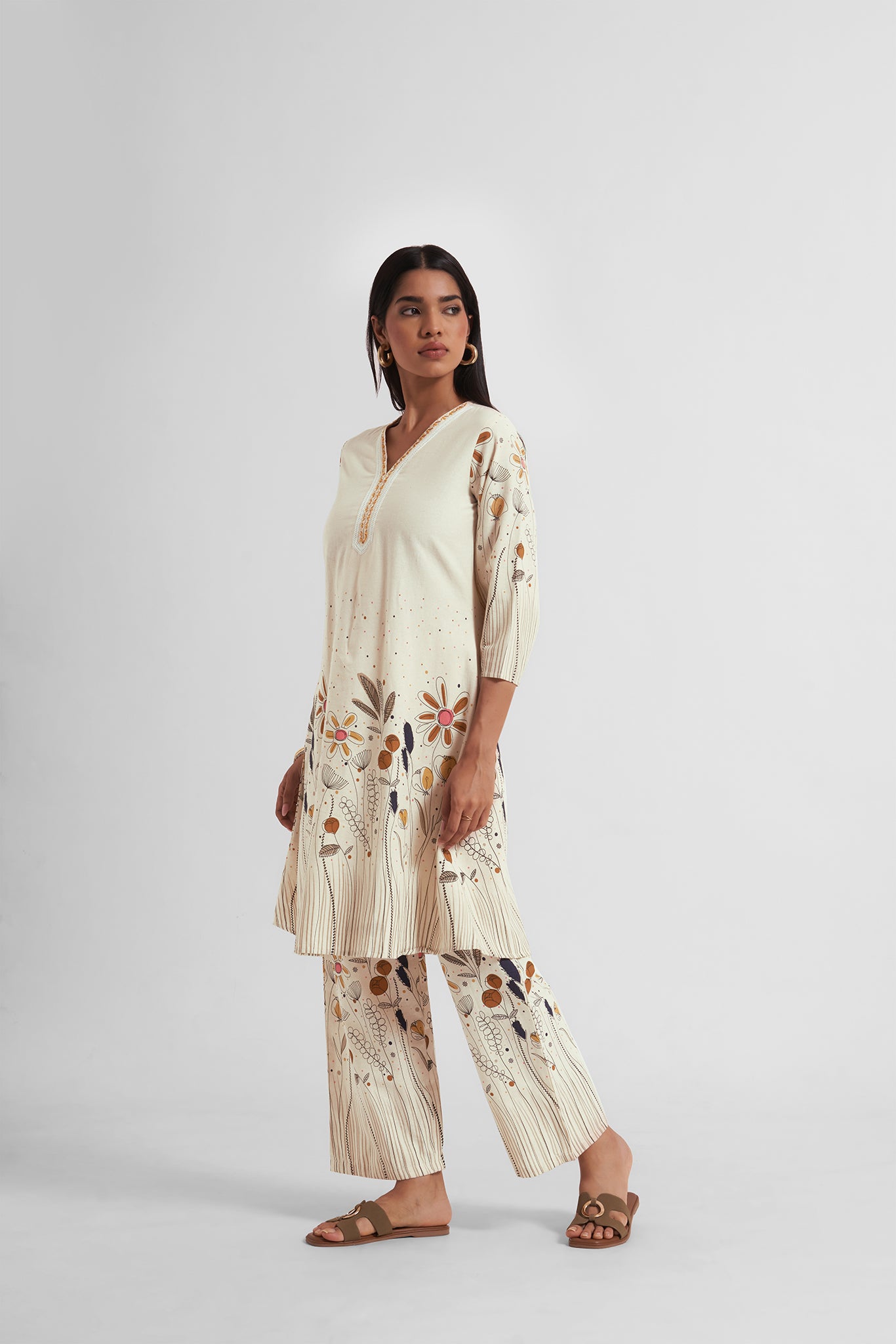 Nouriya Embroidered Co-Ord Set