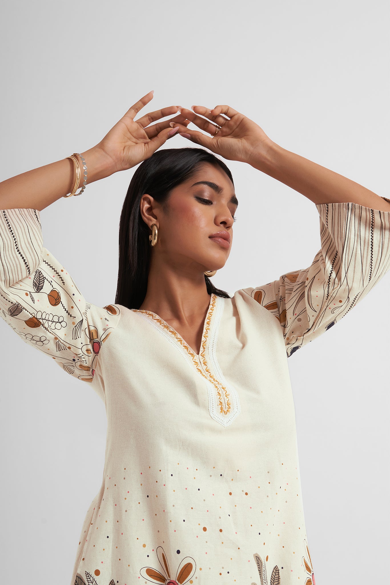 Nouriya Embroidered Co-Ord Set