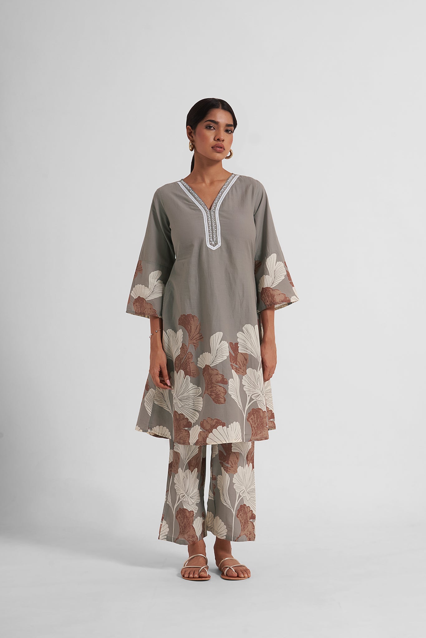 Hina Embroidered Co-Ord Set