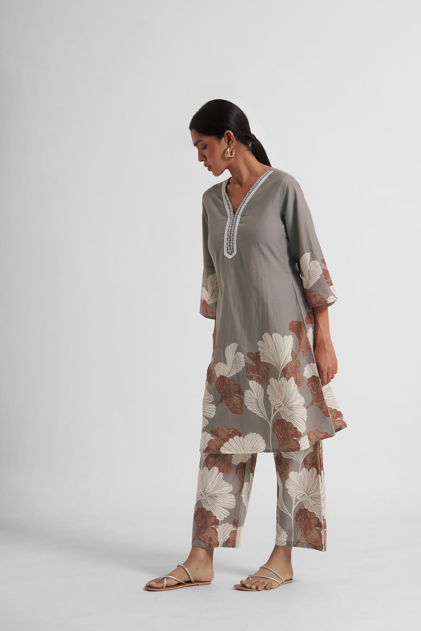 Hina Embroidered Co-Ord Set