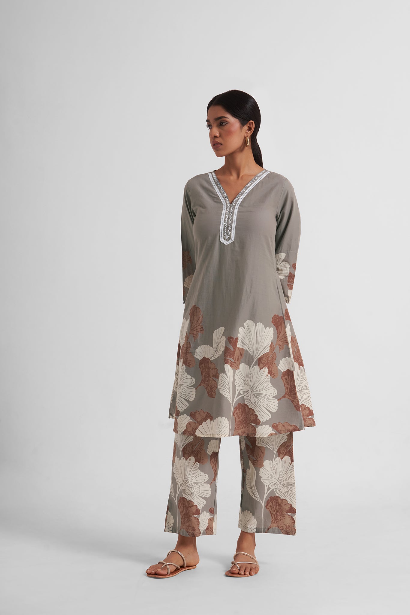 Hina Embroidered Co-Ord Set