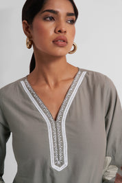 Hina Embroidered Co-Ord Set