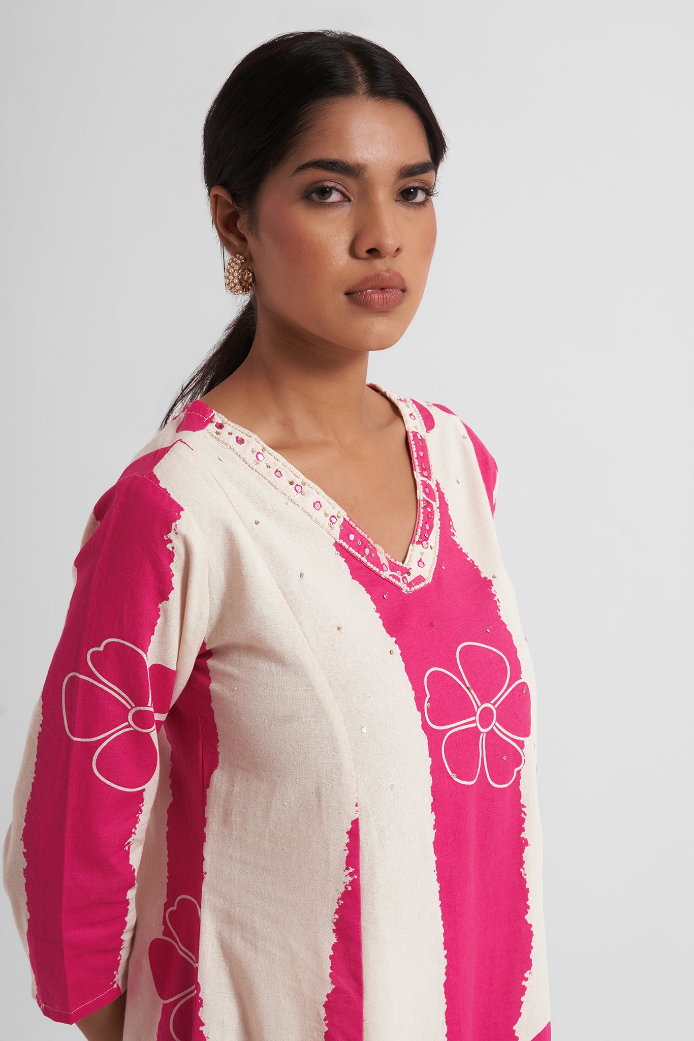 Ameena Embroidered Co-Ord Set