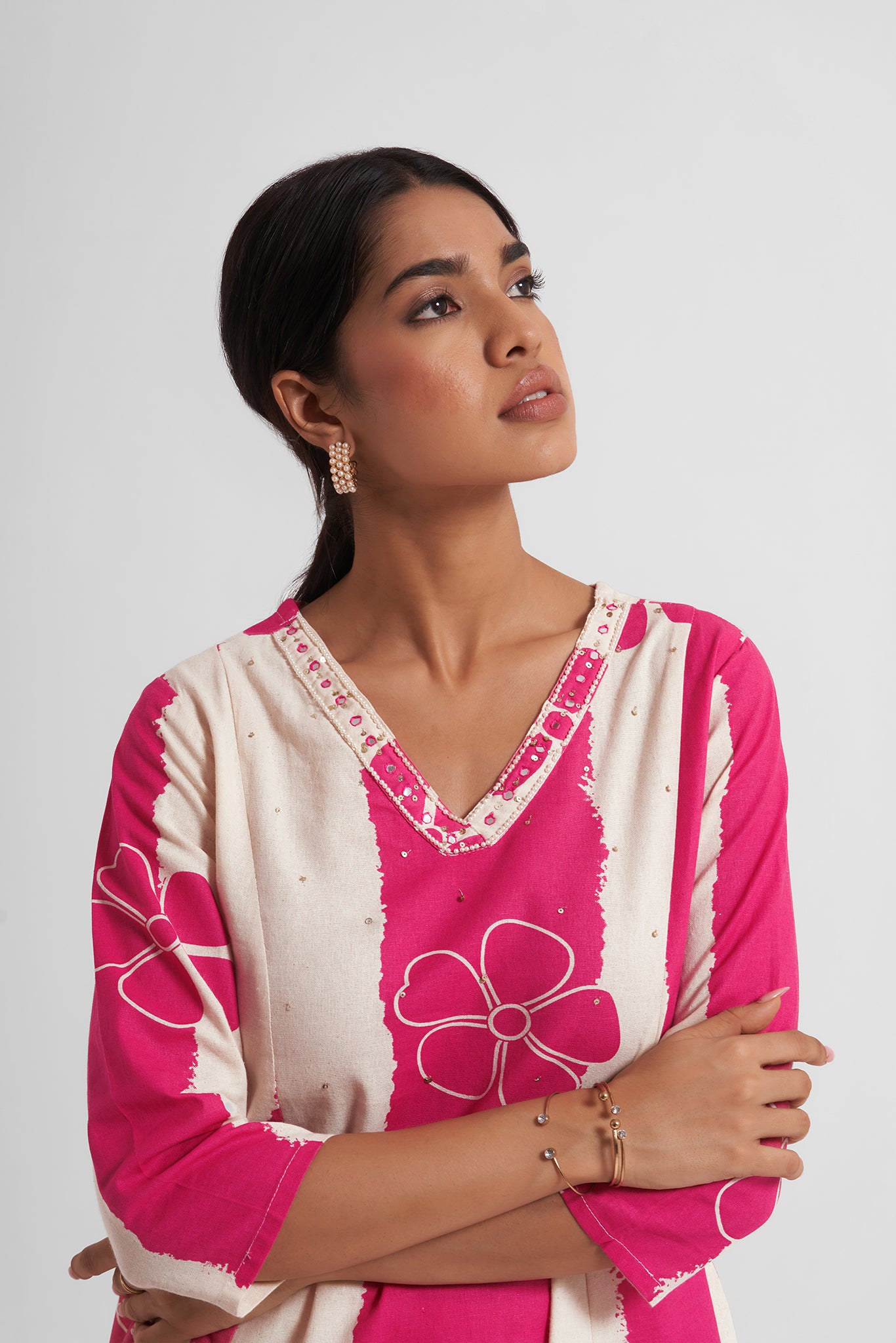 Ameena Embroidered Co-Ord Set