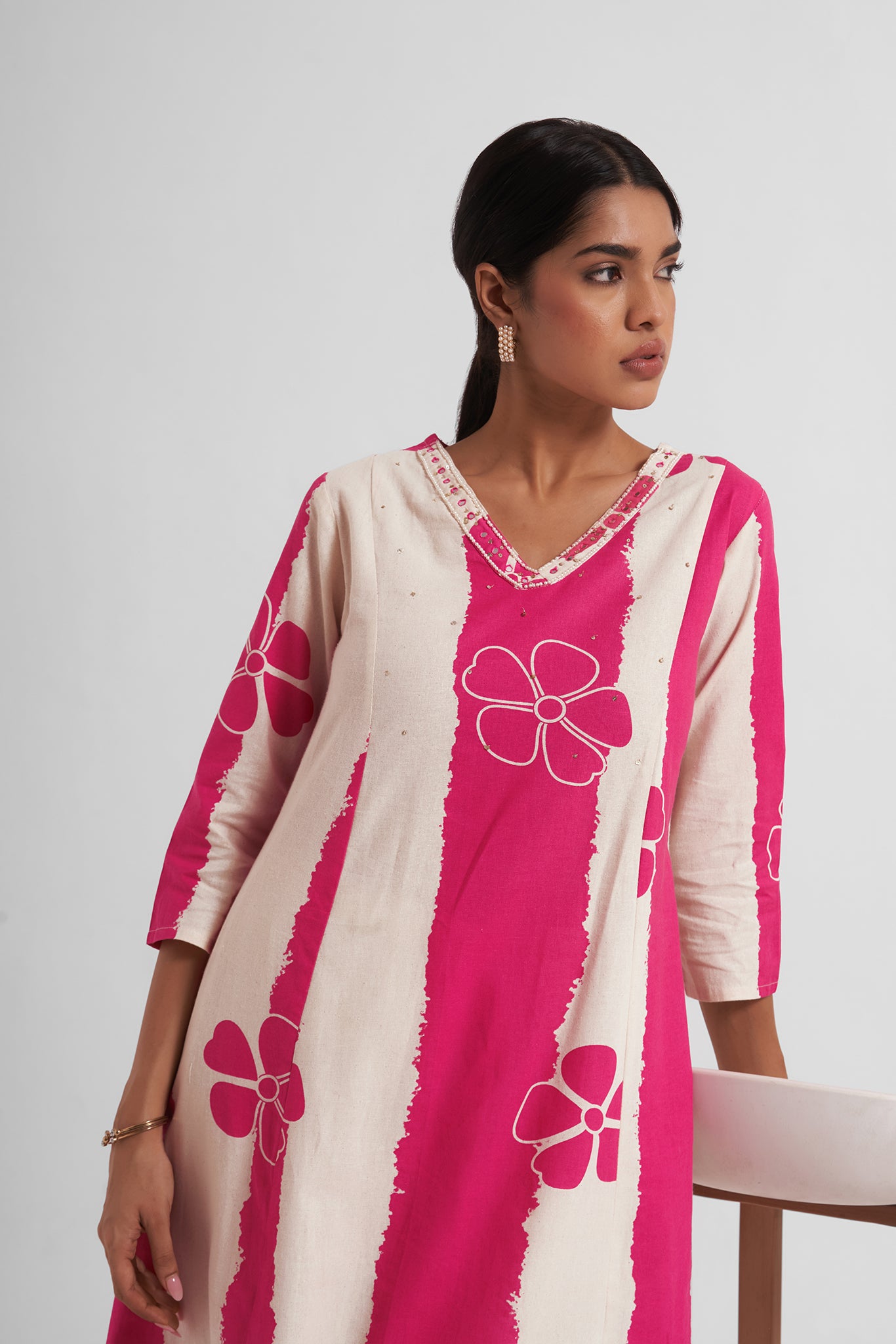 Ameena Embroidered Co-Ord Set