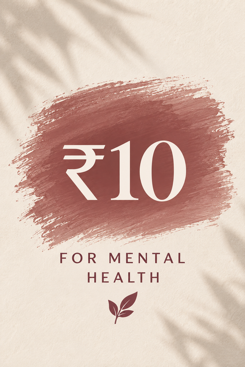 Add INR 10 - For Mental Health