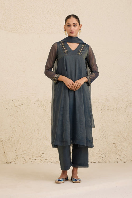 Tanvi Kurta Set - House of Ayuda