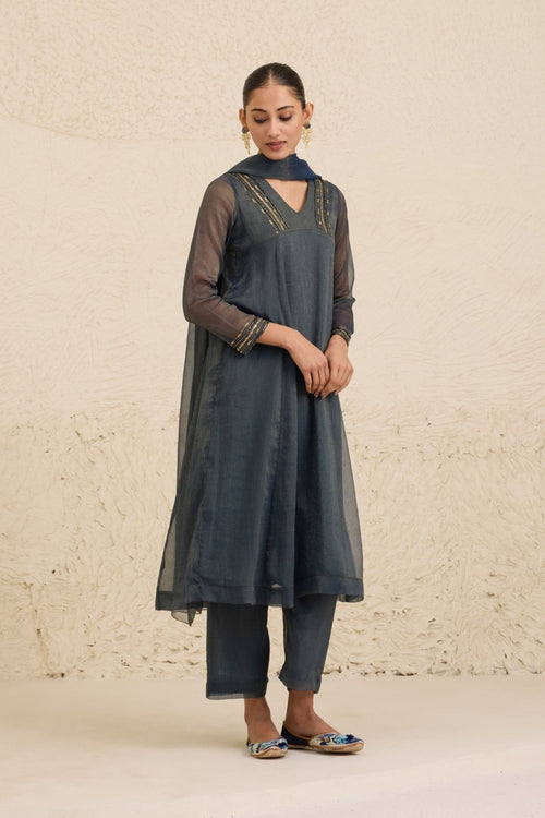 Tanvi Kurta Set - House of Ayuda