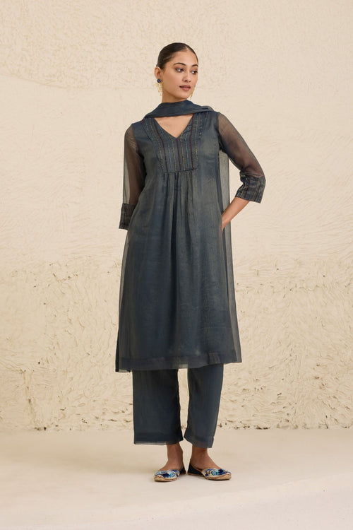 Veda Kurta Set - House of Ayuda