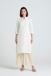 Nivritti Linen Long Kurta