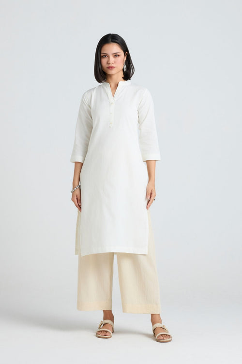 Nivritti Linen Long Kurta