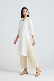 Nivritti Linen Long Kurta