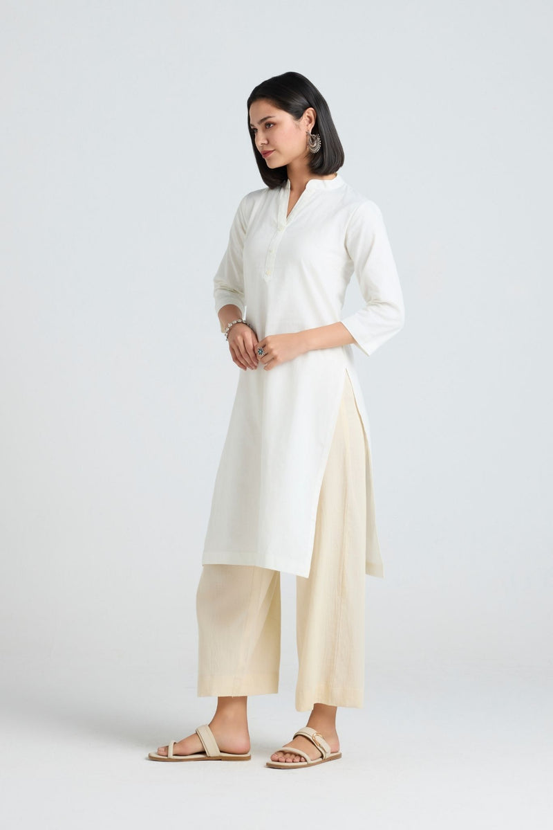 Nivritti Linen Long Kurta