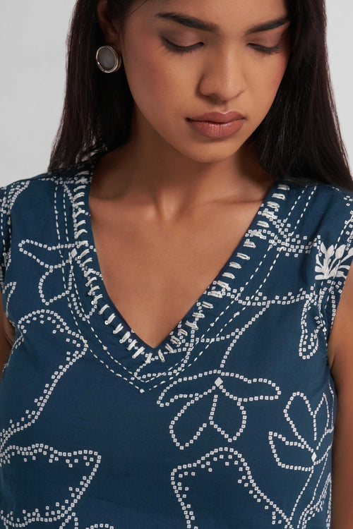 Saira Embroidered Co-Ord Set