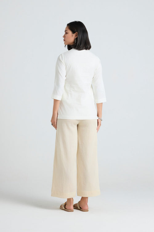 Eshani Linen Short Kurta