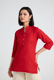 Inaaya Linen Short Kurta
